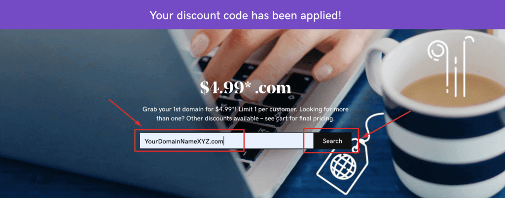 GoDaddy Renewal Coupon - Upto 85% OFF on Renewals (in 2024) 5 godaddy promo code renewal, godaddy coupon code renewal