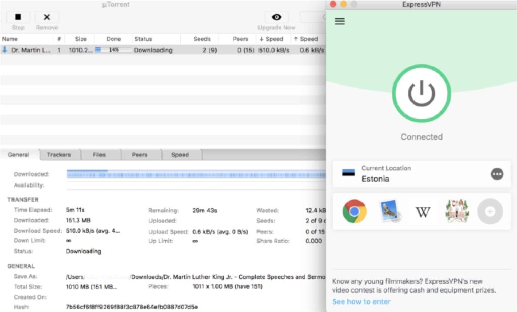 ExpressVPN Vs NordVPN - Which is The Best VPN Compared in 2024 13 ExpressVPN Torrent Downloading Speed
