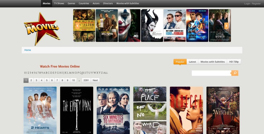 Top 10 Best Putlocker Alternatives to Watch Free Movies & TV in 2024 8 Los Movies - - Best Putlocker Alternative