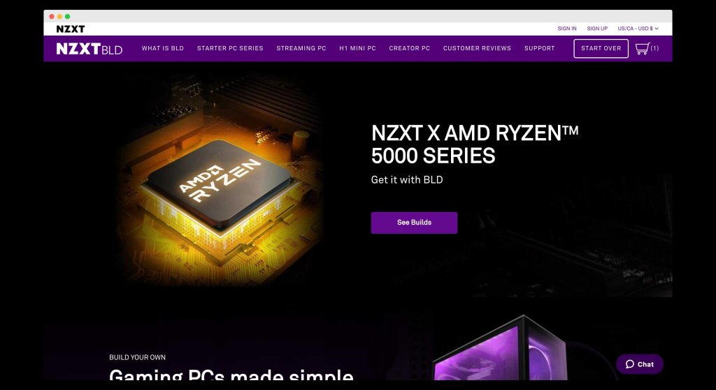 Top 10 Best Custom PC Builder Websites with PC Build Guide 4 NZXT BLD, A website for building custom pc
