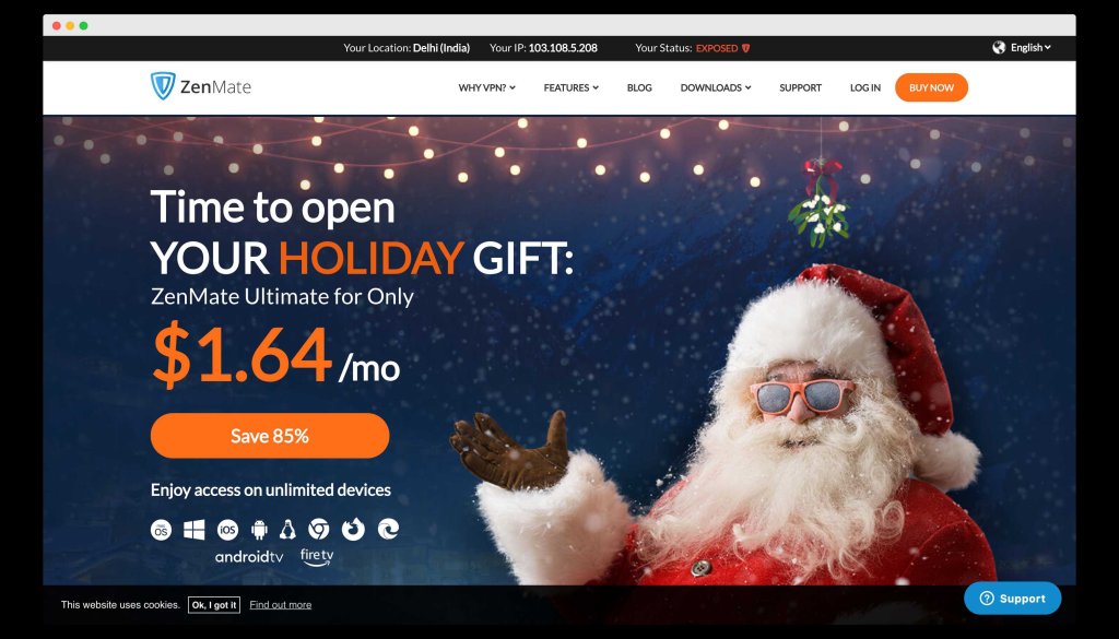Top 10 Best Amazon Prime VPNs for Streaming Online {Updated List} 10 ZenMate - Best VPN for Accessing Amazon Prime